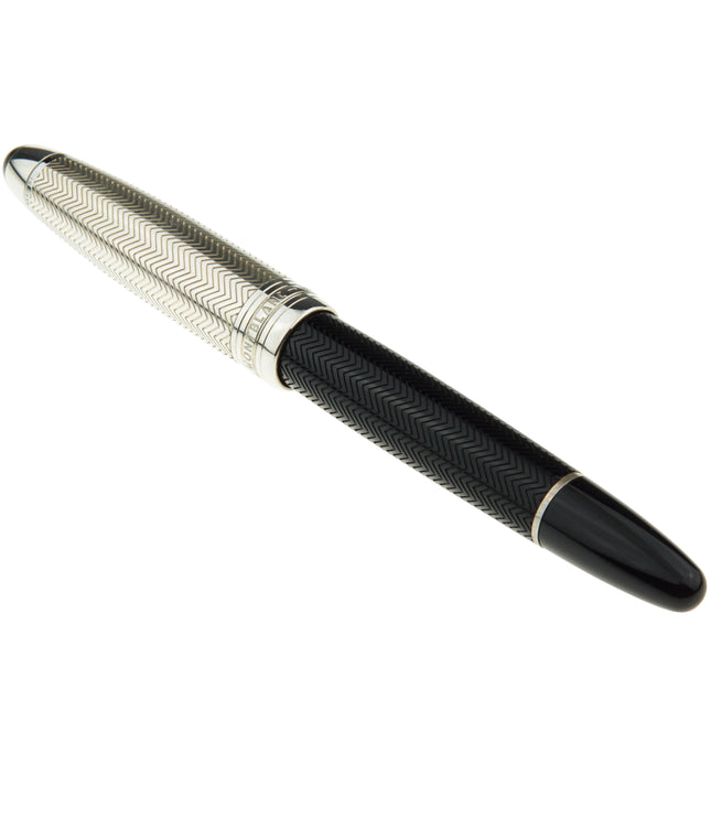 Montblanc Meisterstück Solitaire Doué Silver Barley Füller No.146 LeGrand