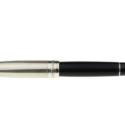 Montblanc Meisterstück Solitaire Doué Silver Barley Füller No.146 LeGrand