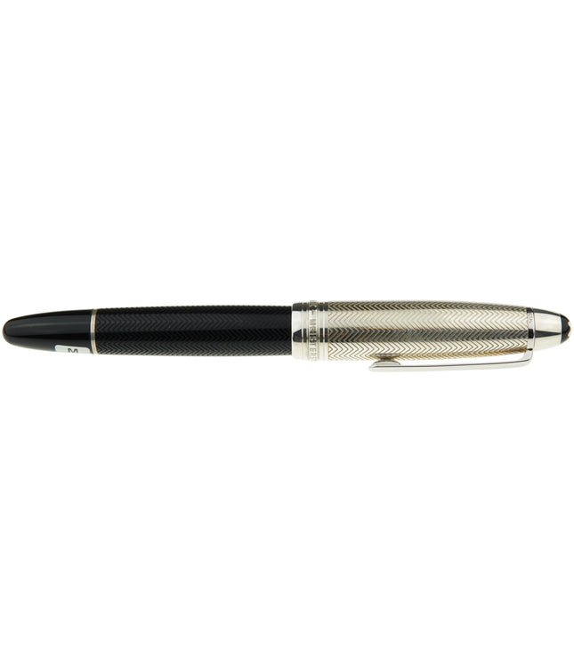 Montblanc Meisterstück Solitaire Doué Silver Barley Füller No.146 LeGrand