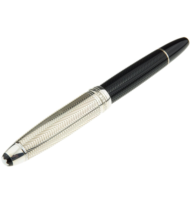 Montblanc Meisterstück Solitaire Doué Silver Barley Füller No.146 LeGrand