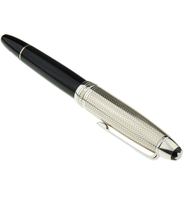 Montblanc Meisterstück Solitaire Doué Silver Barley Füller No.146 LeGrand
