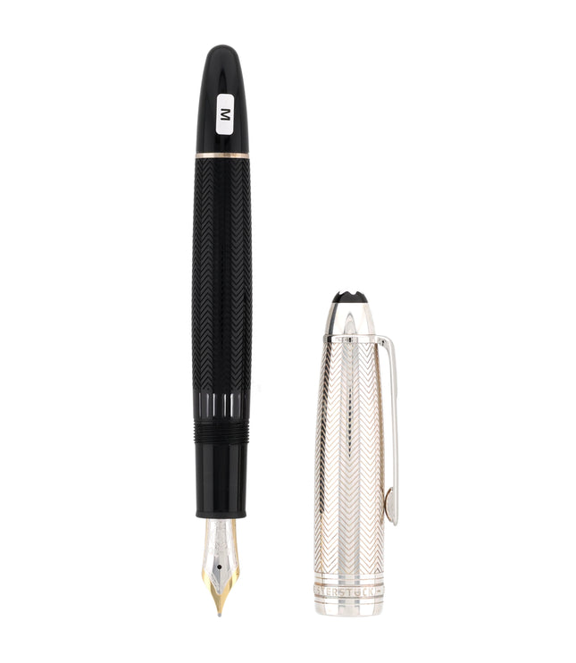 Montblanc Meisterstück Solitaire Doué Silver Barley Füller No.146 LeGrand
