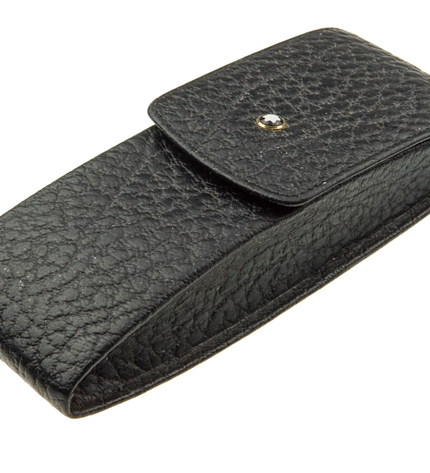 Montblanc Meisterstück Soft Grain 3er Lederetui Schwarz