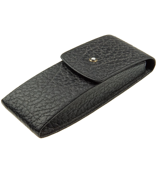 Montblanc Meisterstück Soft Grain 3er Lederetui Schwarz