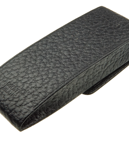 Montblanc Meisterstück Soft Grain 3er Lederetui Schwarz