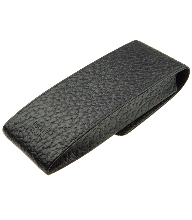 Montblanc Meisterstück Soft Grain 3er Lederetui Schwarz