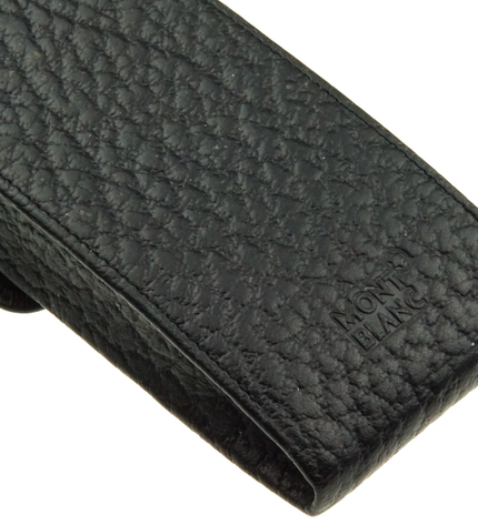Montblanc Meisterstück Soft Grain 3er Lederetui Schwarz