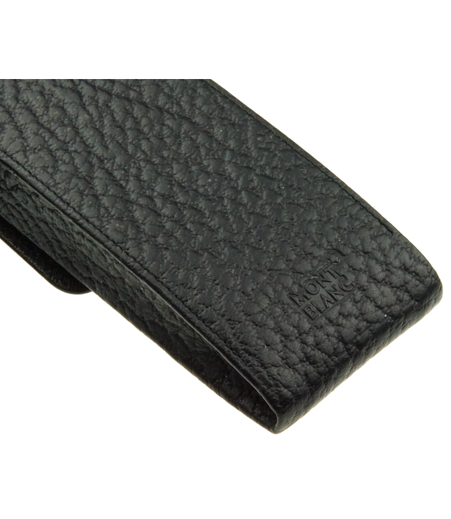 Montblanc Meisterstück Soft Grain 3er Lederetui Schwarz