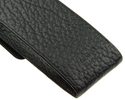 Montblanc Meisterstück Soft Grain 3er Lederetui Schwarz