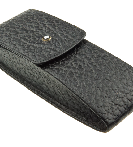 Montblanc Meisterstück Soft Grain 3er Lederetui Schwarz