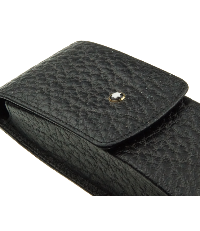 Montblanc Meisterstück Soft Grain 3er Lederetui Schwarz