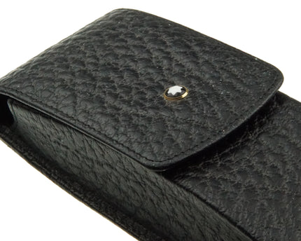 Montblanc Meisterstück Soft Grain 3er Lederetui Schwarz