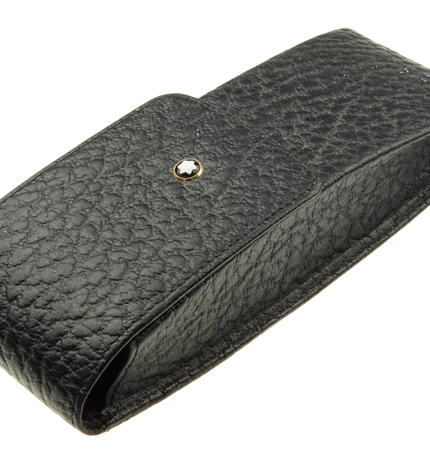 Montblanc Meisterstück Soft Grain 3er Lederetui Schwarz