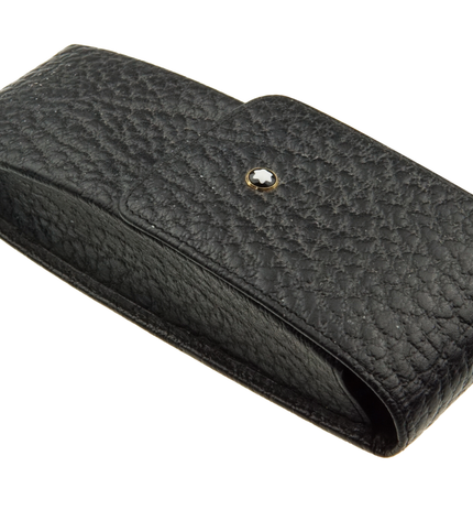 Montblanc Meisterstück Soft Grain 3er Lederetui Schwarz