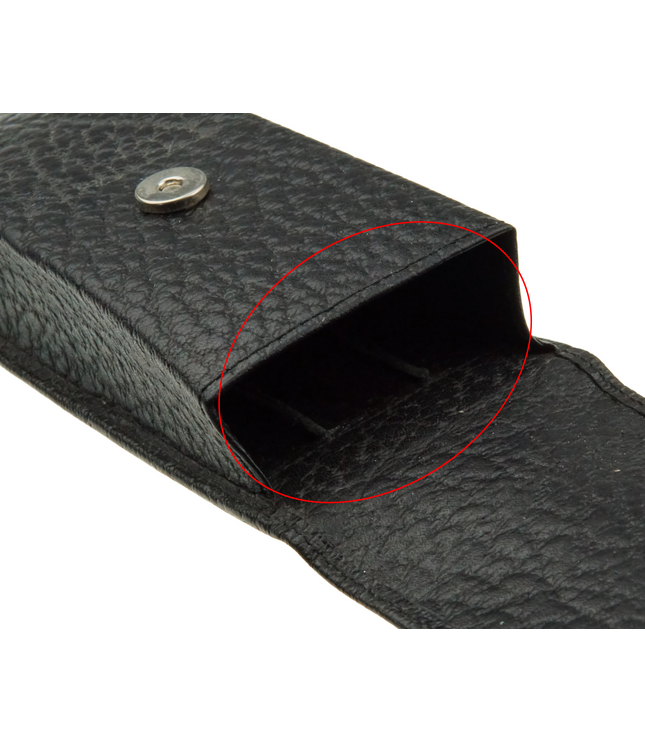 Montblanc Meisterstück Soft Grain 3er Lederetui Schwarz