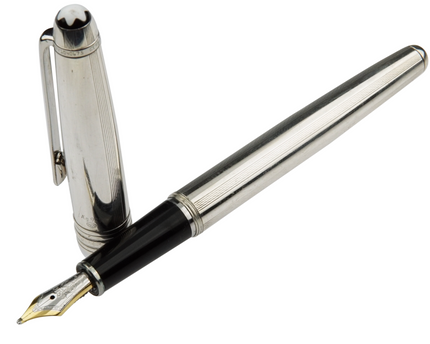 Montblanc Meisterstück Solitaire Pure Silver Füller No.144 Classique - meisterstück-shop.de