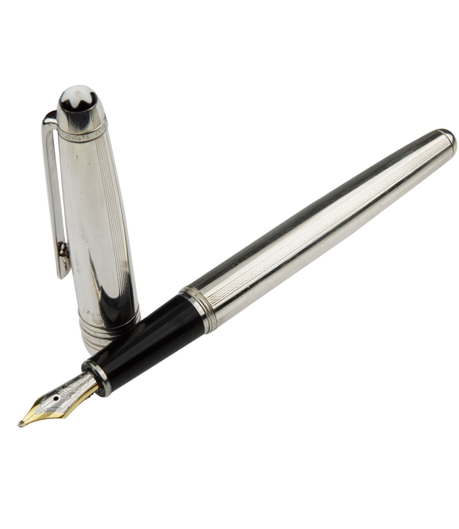 Montblanc Meisterstück Solitaire Pure Silver Füller No.144 Classique