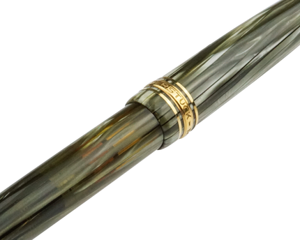 Montblanc Meisterstück Füller No.144G Classique Grün Gestreift - Vintage Zelluloid - meisterstück-shop.de