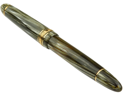 Montblanc Meisterstück Füller No.144G Classique Grün Gestreift - Vintage Zelluloid - meisterstück-shop.de