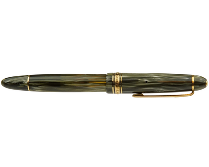 Montblanc Meisterstück Füller No.144G Classique Grün Gestreift - Vintage Zelluloid - meisterstück-shop.de