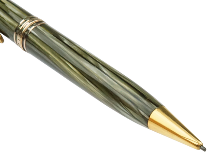 Montblanc PIX Bleistift Nr.172 L Grün Gestreift - Vintage Zelluloid - meisterstück-shop.de
