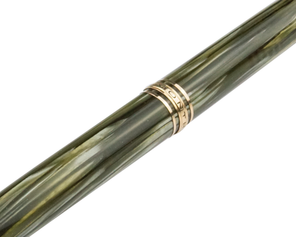 Montblanc PIX Bleistift Nr.172 L Grün Gestreift - Vintage Zelluloid - meisterstück-shop.de