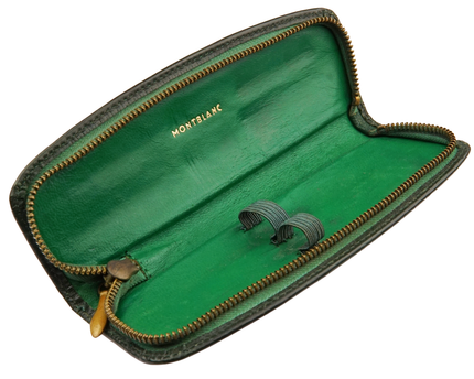 Montblanc Vintage 2er Lederetui Grün - meisterstück-shop.de