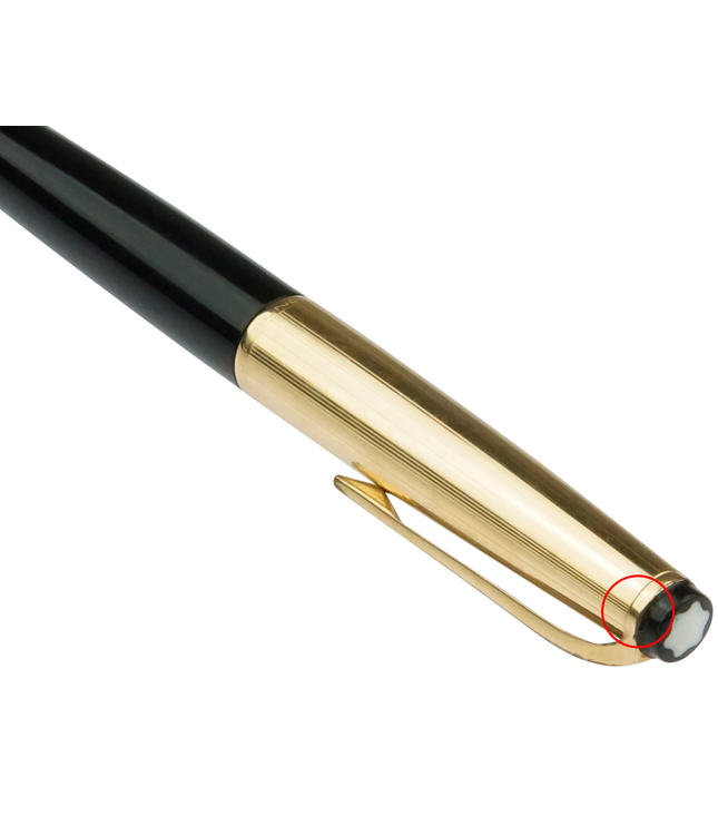 Montblanc Meisterstück Füller Nr.74 Walzgold