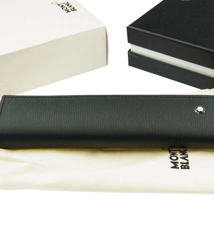Montblanc Meisterstück 4810 1er Lederetui Schwarz