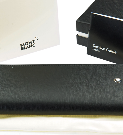 Montblanc Meisterstück 4810 2er Lederetui Schwarz