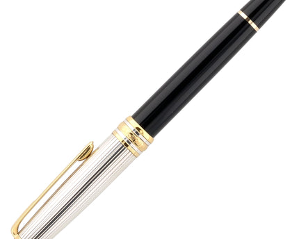 Montblanc Meisterstück Solitaire Doué 925er Sterling Silber Füller No.144 Classique