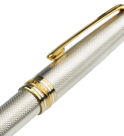 Montblanc Meisterstück Solitaire 925er Sterling Silber Füller No.144 Classique