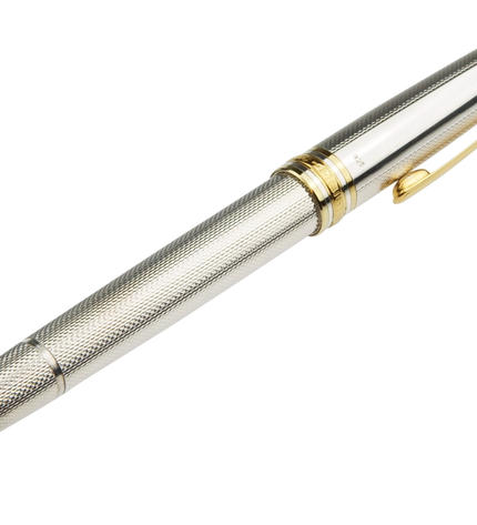 Montblanc Meisterstück Solitaire 925er Sterling Silber Füller No.144 Classique