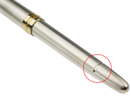 Montblanc Meisterstück Solitaire 925er Sterling Silber Füller No.144 Classique - meisterstück-shop.de