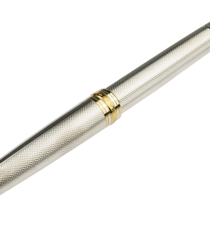 Montblanc Meisterstück Solitaire 925er Sterling Silber Füller No.144 Classique