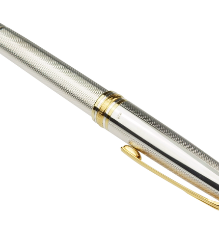 Montblanc Meisterstück Solitaire 925er Sterling Silber Füller No.144 Classique