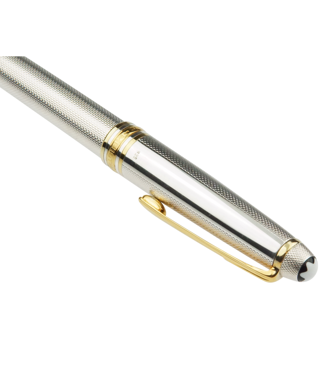 Montblanc Meisterstück Solitaire 925er Sterling Silber Füller No.144 Classique