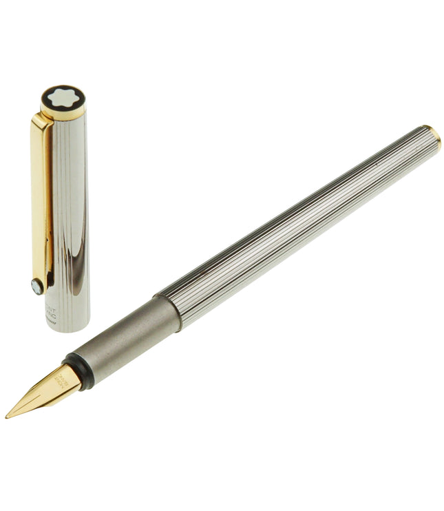 Montblanc S Line Füller Nr.2129 Edelstahl