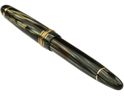 Montblanc Meisterstück Füller No.142 Grau Gestreift - Vintage Zelluloid - meisterstück-shop.de