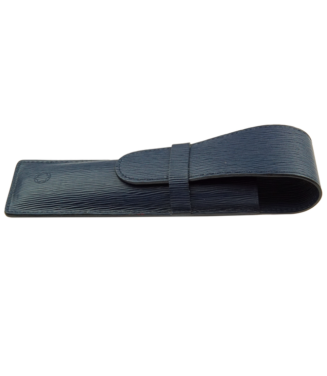 Montblanc Generation 2er Lederetui Navy Blau