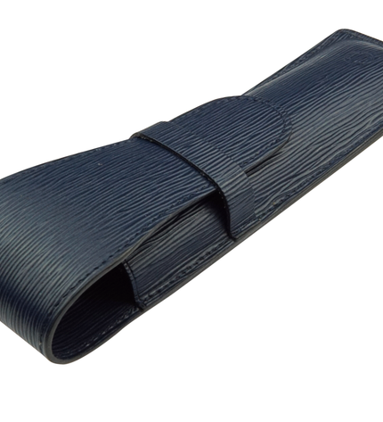 Montblanc Generation 2er Lederetui Navy Blau