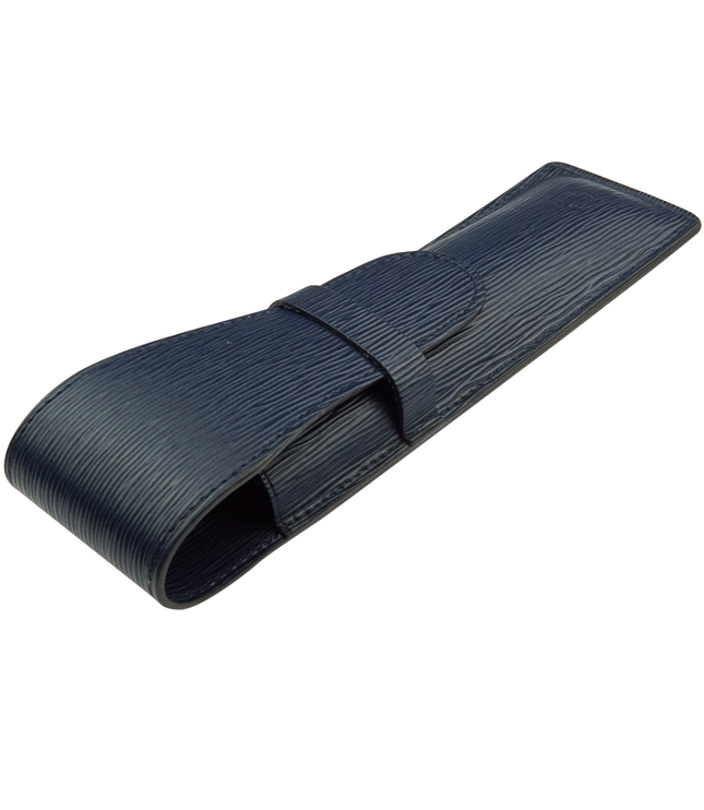 Montblanc Generation 2er Lederetui Navy Blau