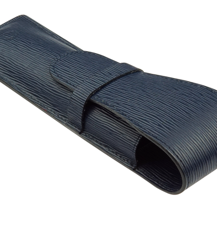 Montblanc Generation 2er Lederetui Navy Blau
