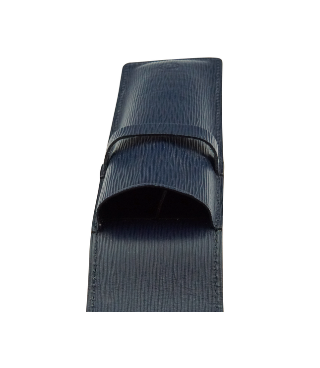 Montblanc Generation 2er Lederetui Navy Blau