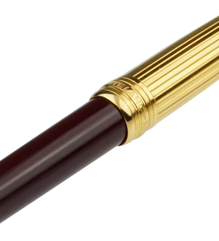 Montblanc Meisterstück Solitaire Doué Vermeil Füller No.144 Classique Bordeaux