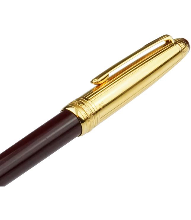 Montblanc Meisterstück Solitaire Doué Vermeil Füller No.144 Classique Bordeaux