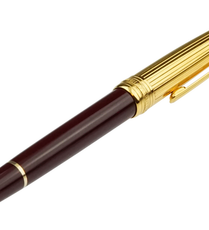 Montblanc Meisterstück Solitaire Doué Vermeil Füller No.144 Classique Bordeaux