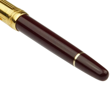 Montblanc Meisterstück Solitaire Doué Vermeil Füller No.144 Classique Bordeaux - meisterstück-shop.de