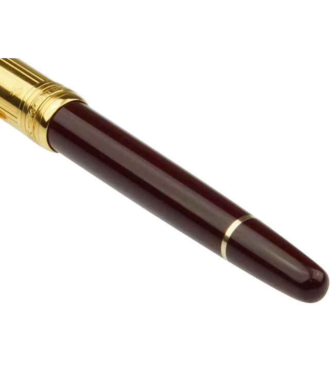 Montblanc Meisterstück Solitaire Doué Vermeil Füller No.144 Classique Bordeaux