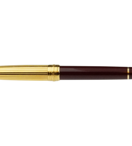 Montblanc Meisterstück Solitaire Doué Vermeil Füller No.144 Classique Bordeaux